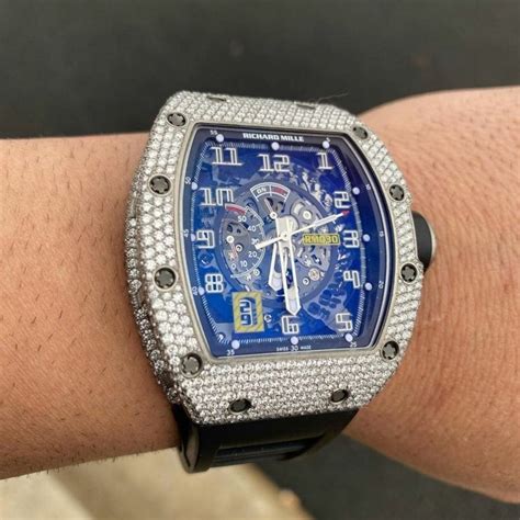 richard mille rm 030 iced out|richard mille starting price.